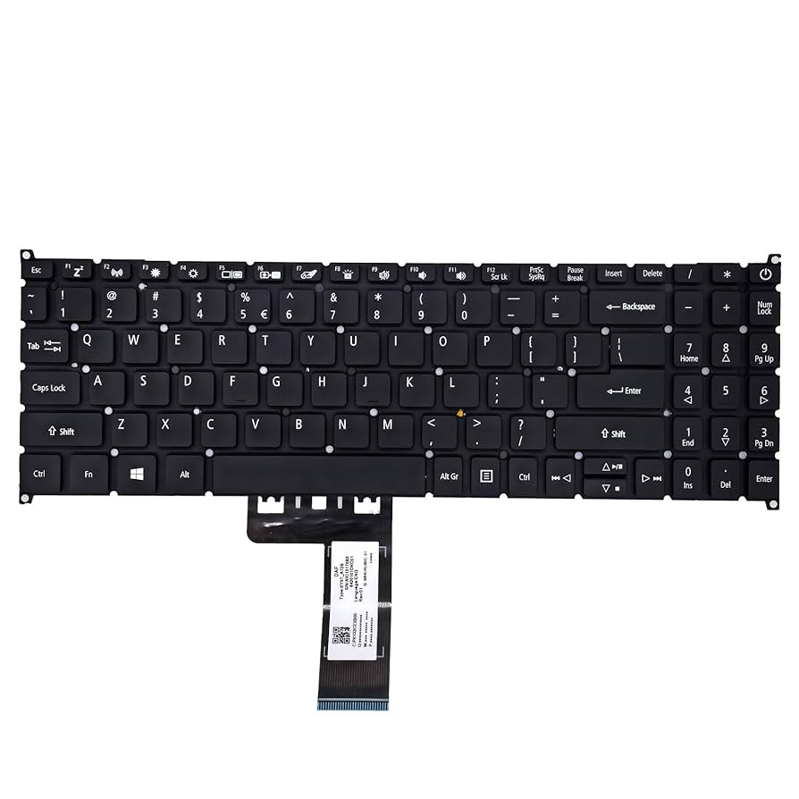 Amazon.com: WWGTMC Replacement Keyboard for Acer Aspire 5